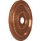 Ekena Millwork Cole PVC Ceiling Medallion (Fits Canopies up to 6"), Bright Coat Copper, 22"OD x 3 1/2"ID x 1"P CMP22COBCO - alternate 4
